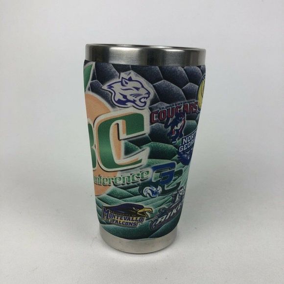 MUGZIE US COLLEGES 16 oz Multicolor Made In The US - Picture 2 of 12